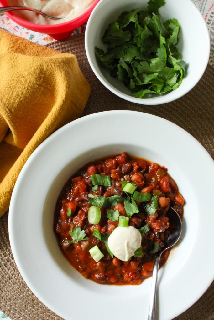 Hearty Plant-Based Chili