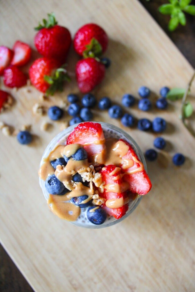 Overnight Chia Protein Pudding