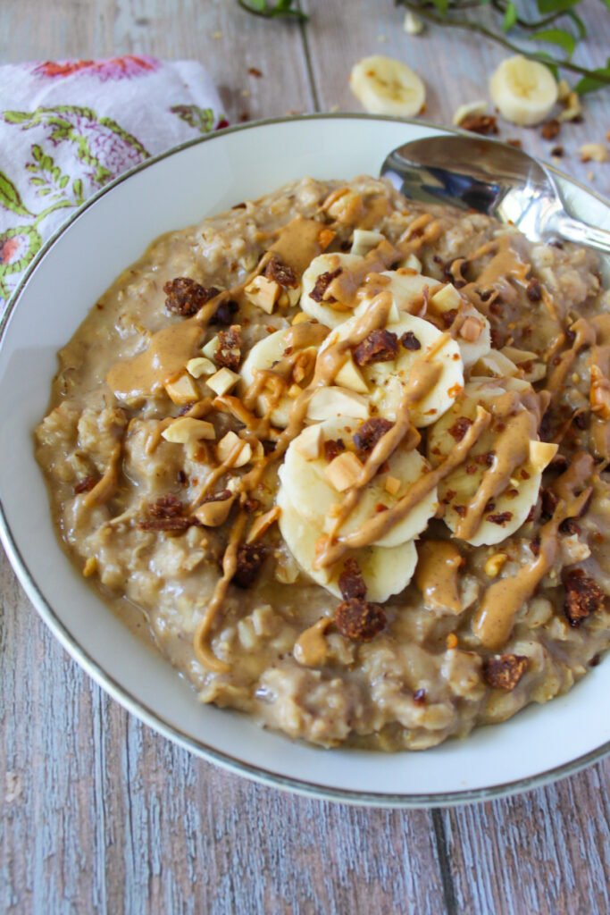 Peanut Butter Banana Oatmeal